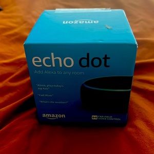 Amazon echo dot still in box unopened
